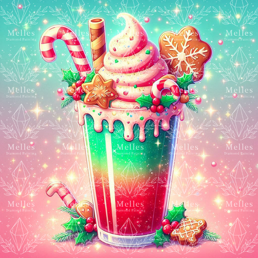 The Christmas Smoothie Delight - Premium Render
