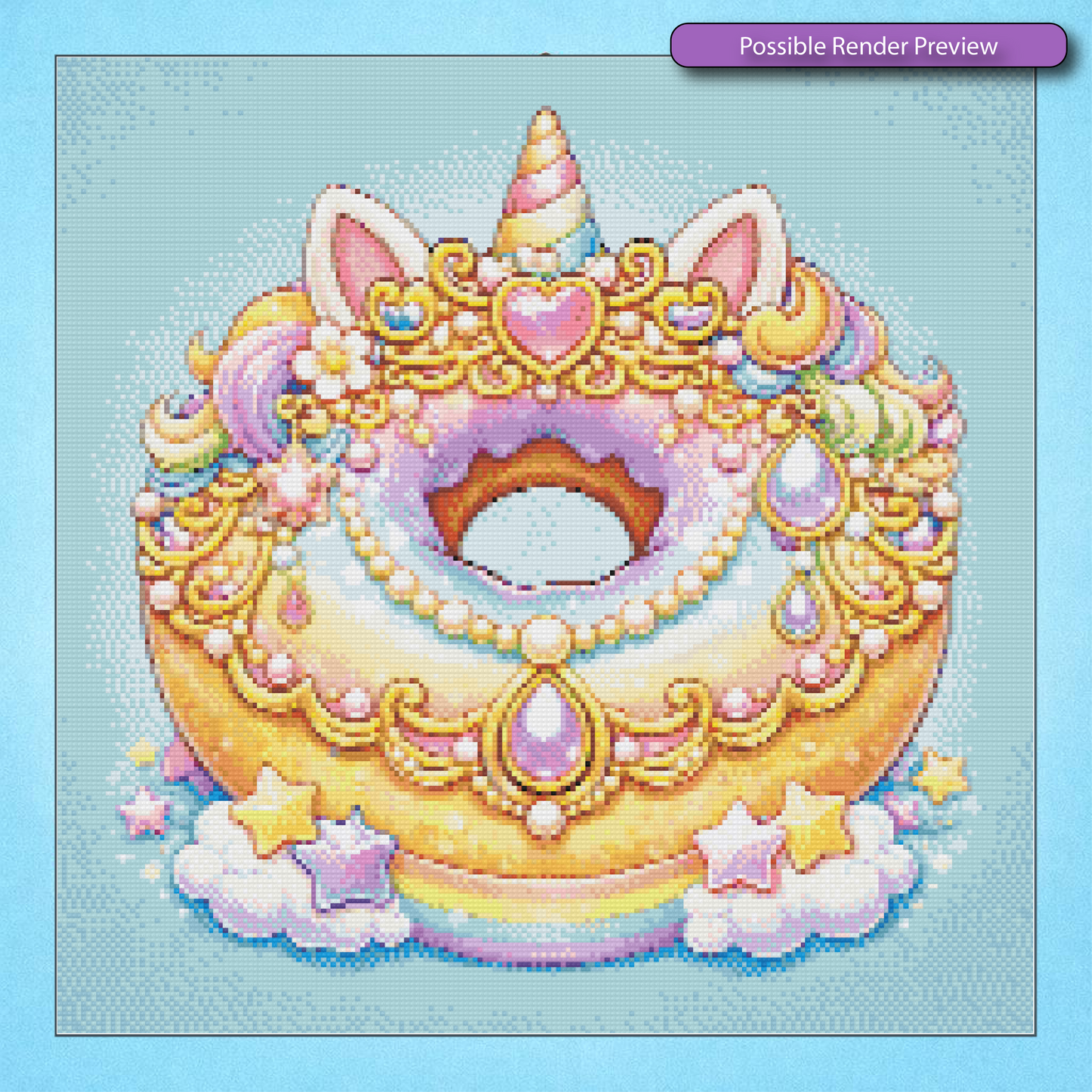 Unicorn Donut