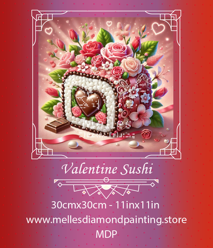 Valentine Sushi - Premium Render