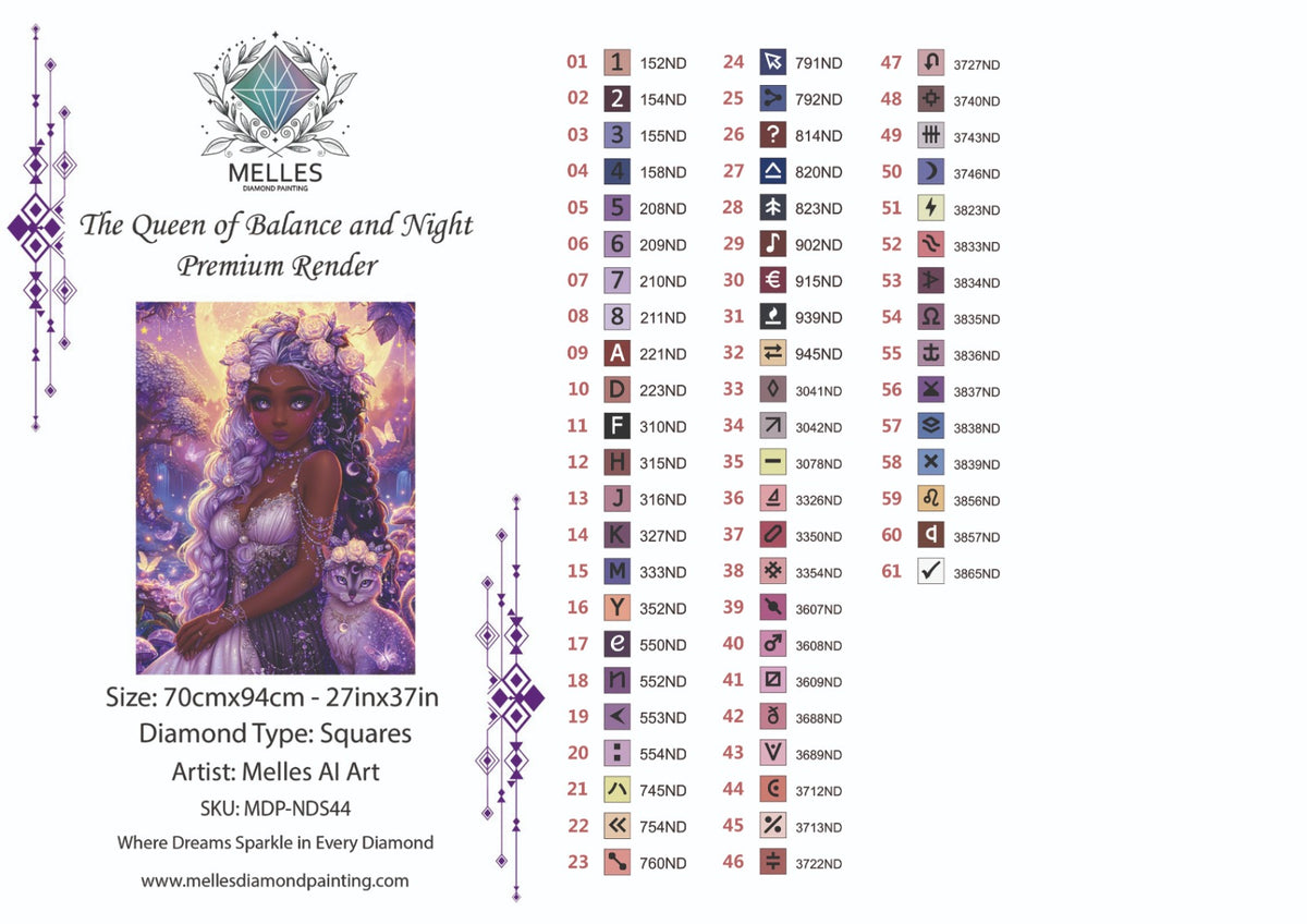 The Queen of Balance and Night - Full Galaxy Dust
