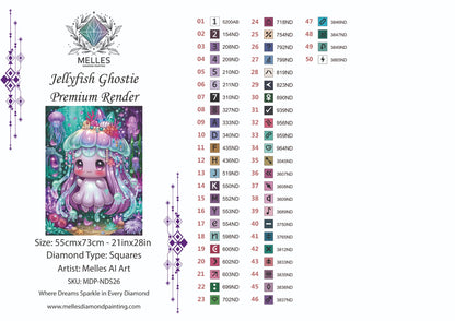Jellyfish Ghostie - Galaxy Dust