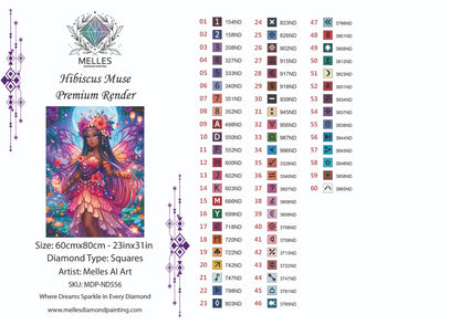 Hibiscus Muse - Full Galaxy Dust