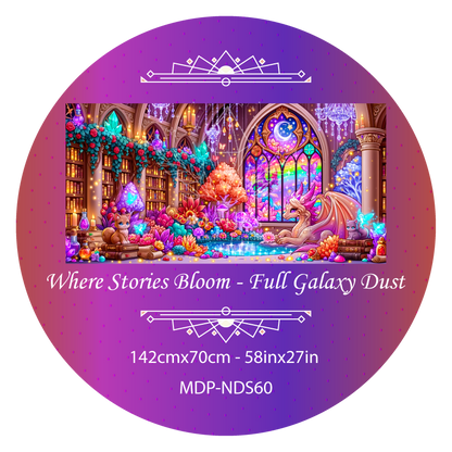 Where Stories Bloom - Full Galaxy Dust (Majestic Wide)