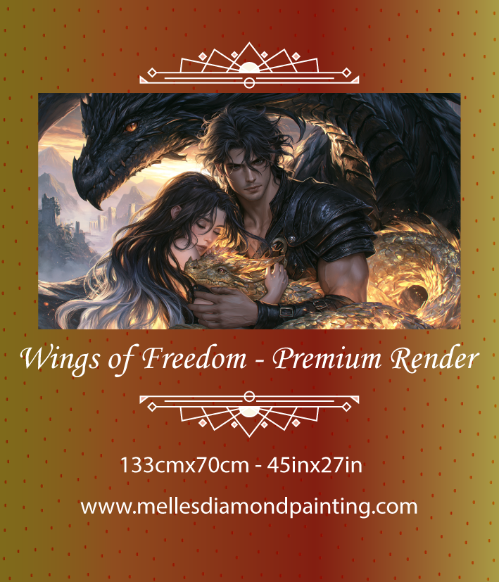 Wings of Freedom - Majestic Wide (Premium Render)