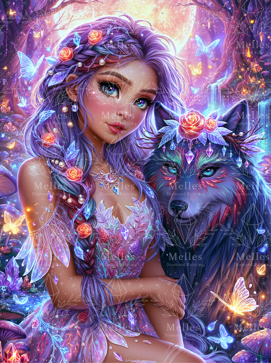 Wolf Tribe Muse - Full Galaxy Dust